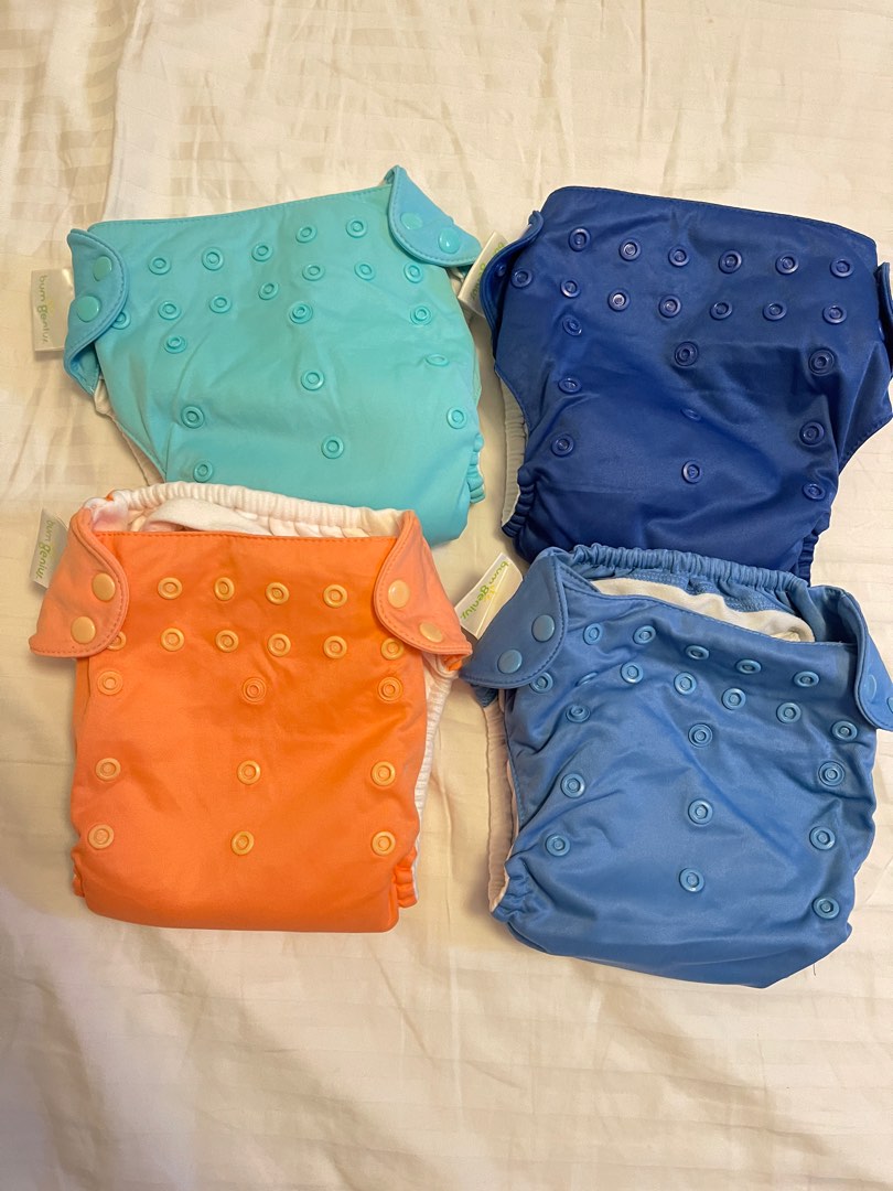 BUMGENIUS cloth diapers nappy take all only, Babies & Kids, Bathing