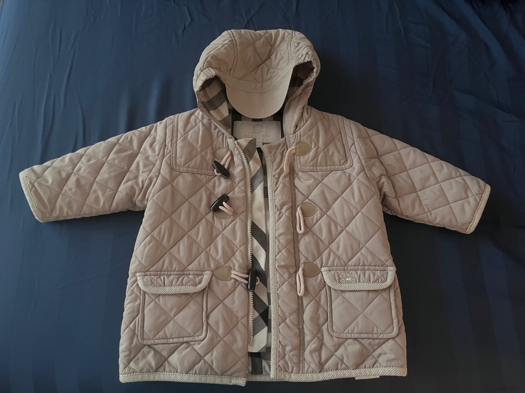 Burberry baby on sale winter coat