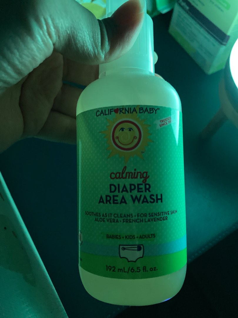 California baby diaper wash top
