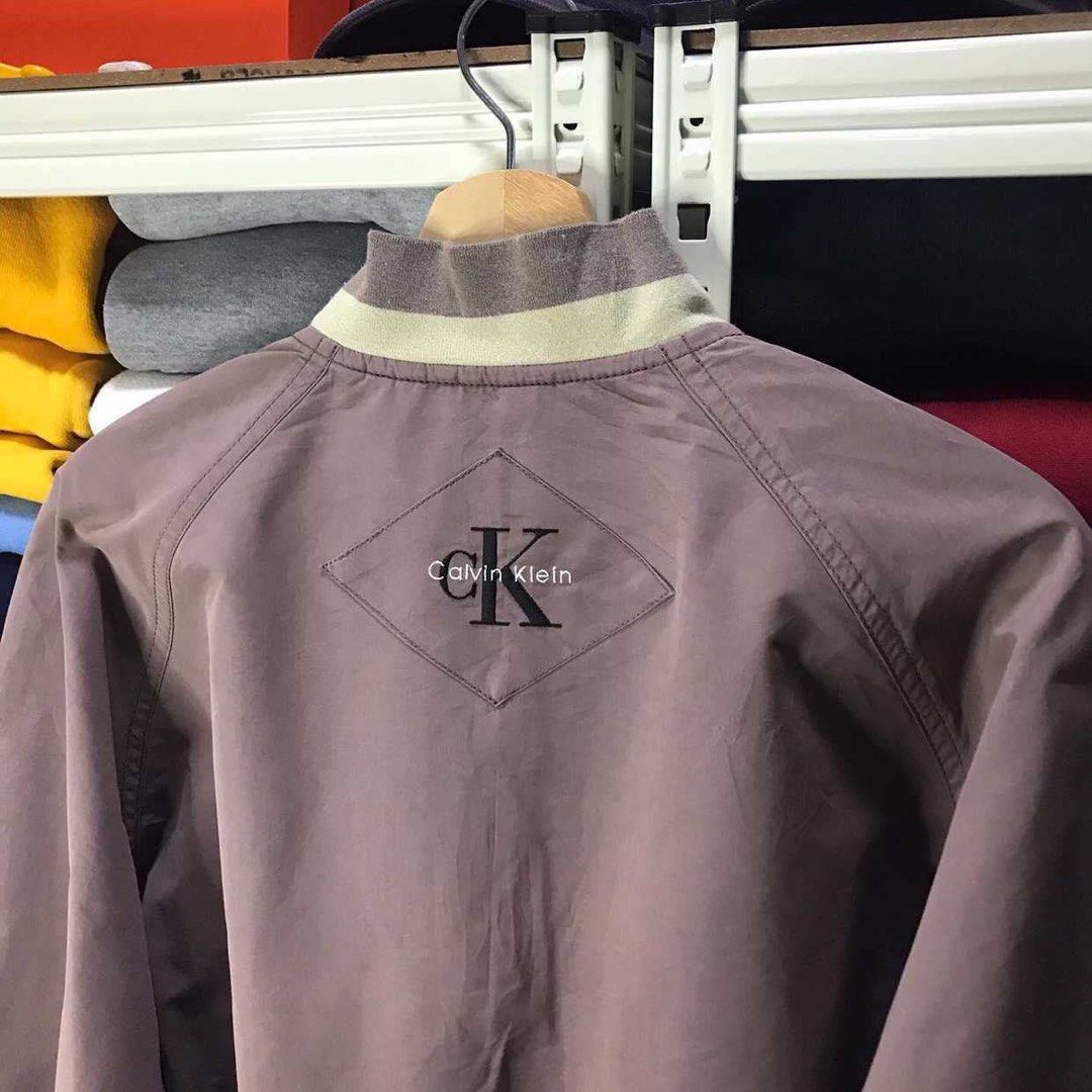 Calvin klein suede jacket clearance