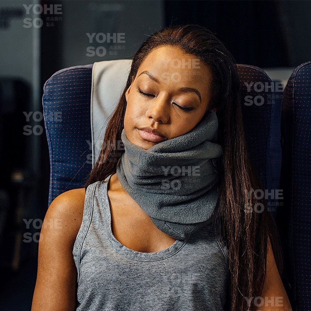 Portable travel pillow scarf discount