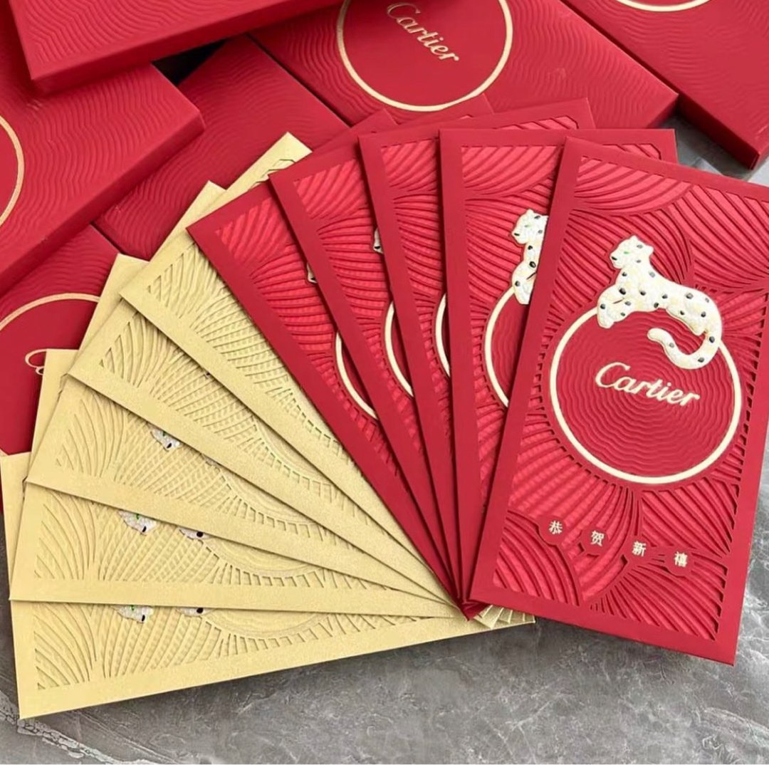🇲🇾🧡🧡CARTIER🧡🧡 red packet, Hobbies & Toys, Stationery & Craft, Art &  Prints on Carousell