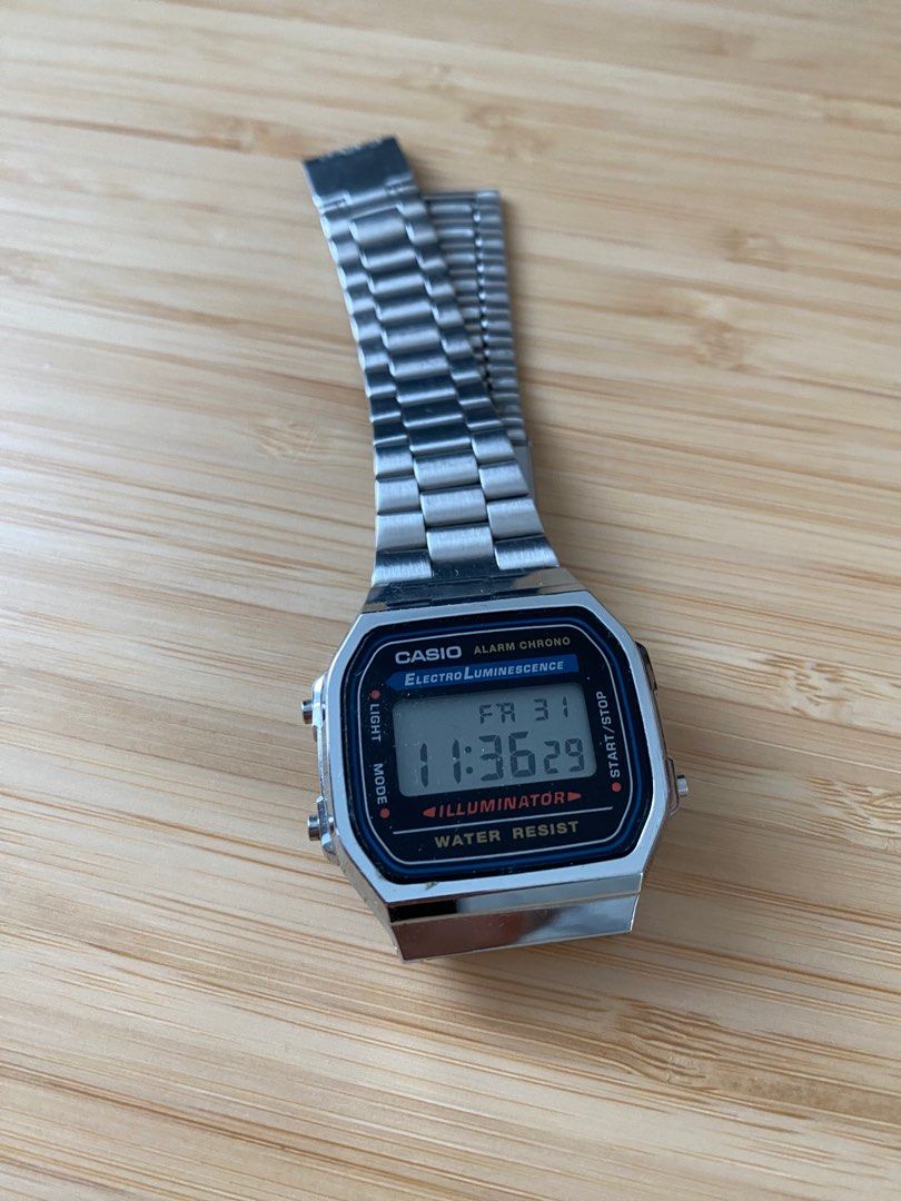 Casio a168 alarm sale