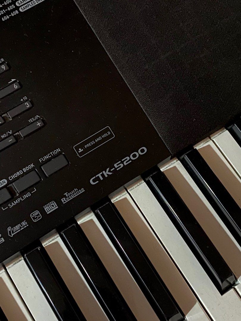 Casio CTK-5200, Hobbies & Toys, Music & Media, Musical Instruments on ...