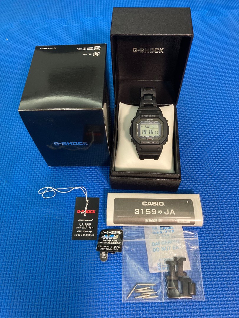 Casio G Shock GW 5000 1JF Japan Domestic Model with Bracelet