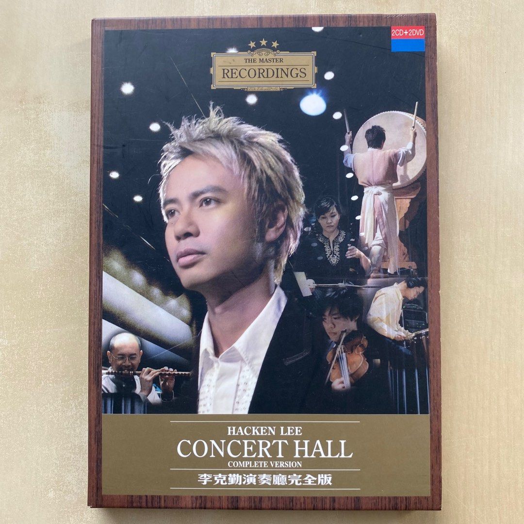 CD丨李克勤演奏廳I + II (慶功限量版) (2CD+2DVD) / Hacken Lee