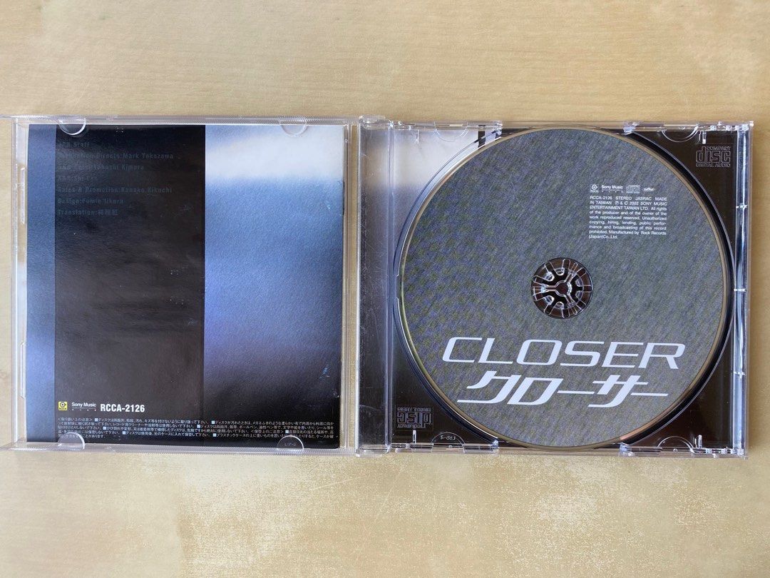 CD丨Closer &frasl; 夕陽天使&frasl; So close Movie OST&frasl; 電影原聲大碟(日本版