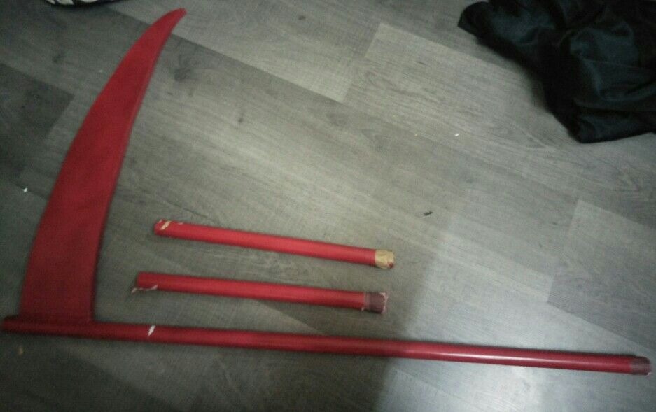 Chainsaw Man Power Scythe Cosplay Prop Weapon (COD/GRAB/LALAMOVE ONLY
