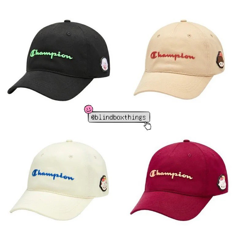 Champion x POP MART Dimoo Baseball Cap, Men's Fashion, Watches ...