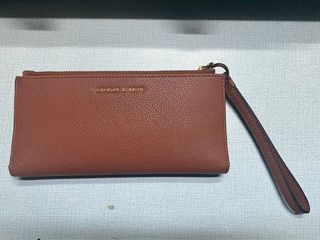 Original Charles and Keith Longfold Leather Wallet with Cardholder