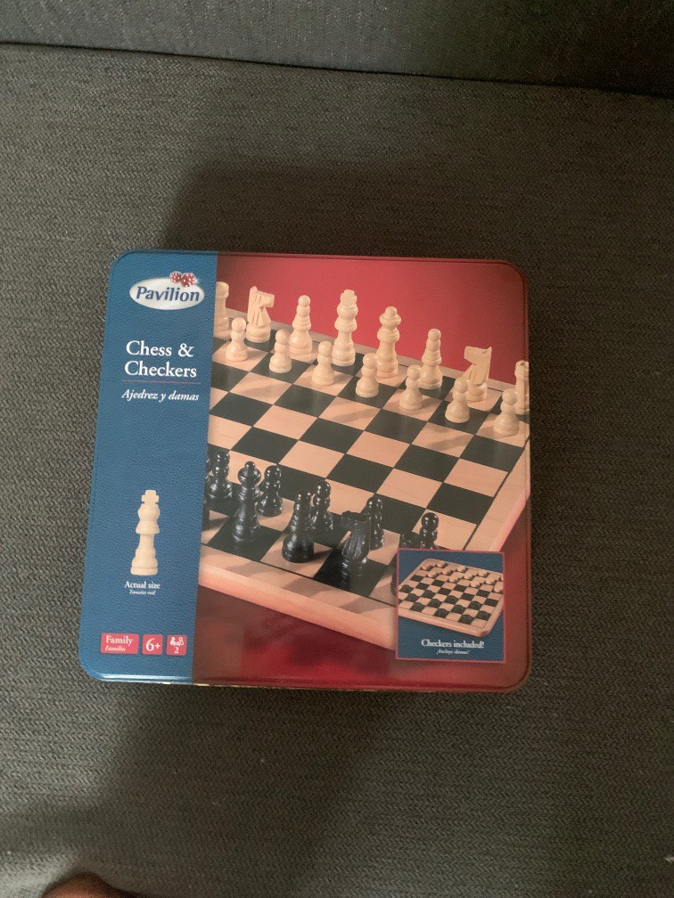 Chess and checkers, Hobbies & Toys, Toys & Games on Carousell