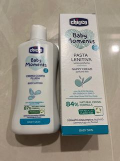 Chicco baby lotion and nappy cream