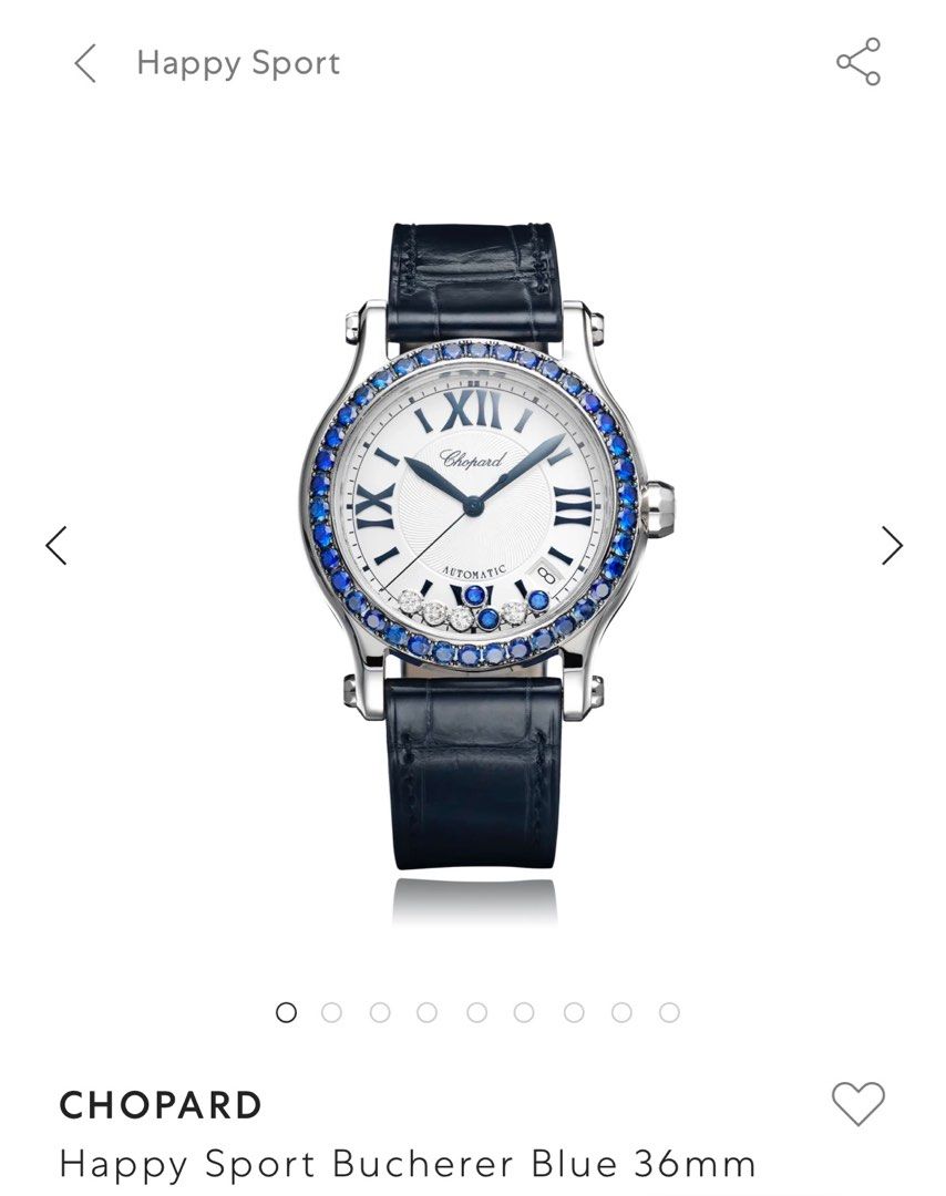bucherer chopard happy sport