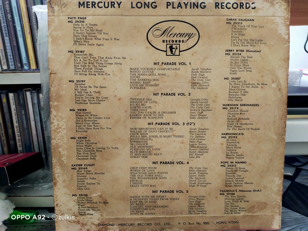 Classic 10 inch LP Hit Parade, Hobbies & Toys, Music & Media, Vinyls on ...
