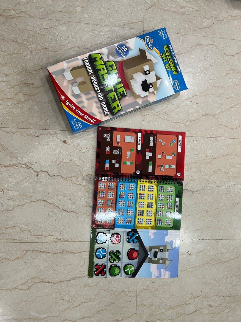 Clue Master (Logical Deduction Game) Hobbies Toys Toys Games on