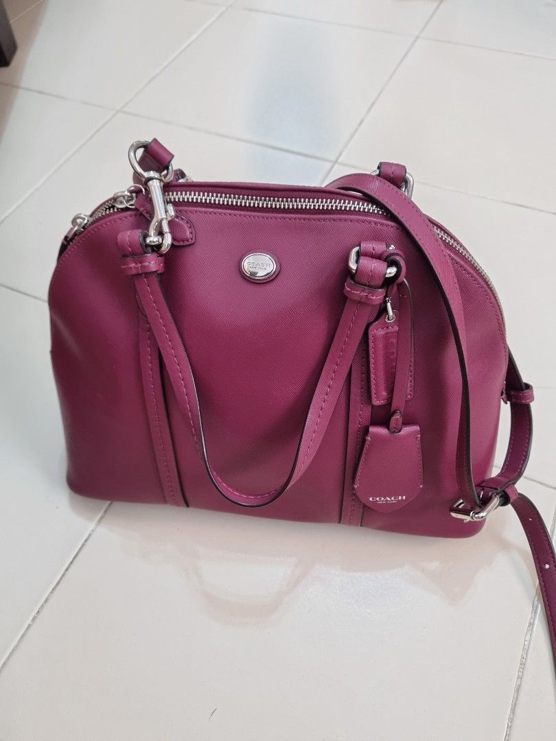 Maroon hotsell coach bag