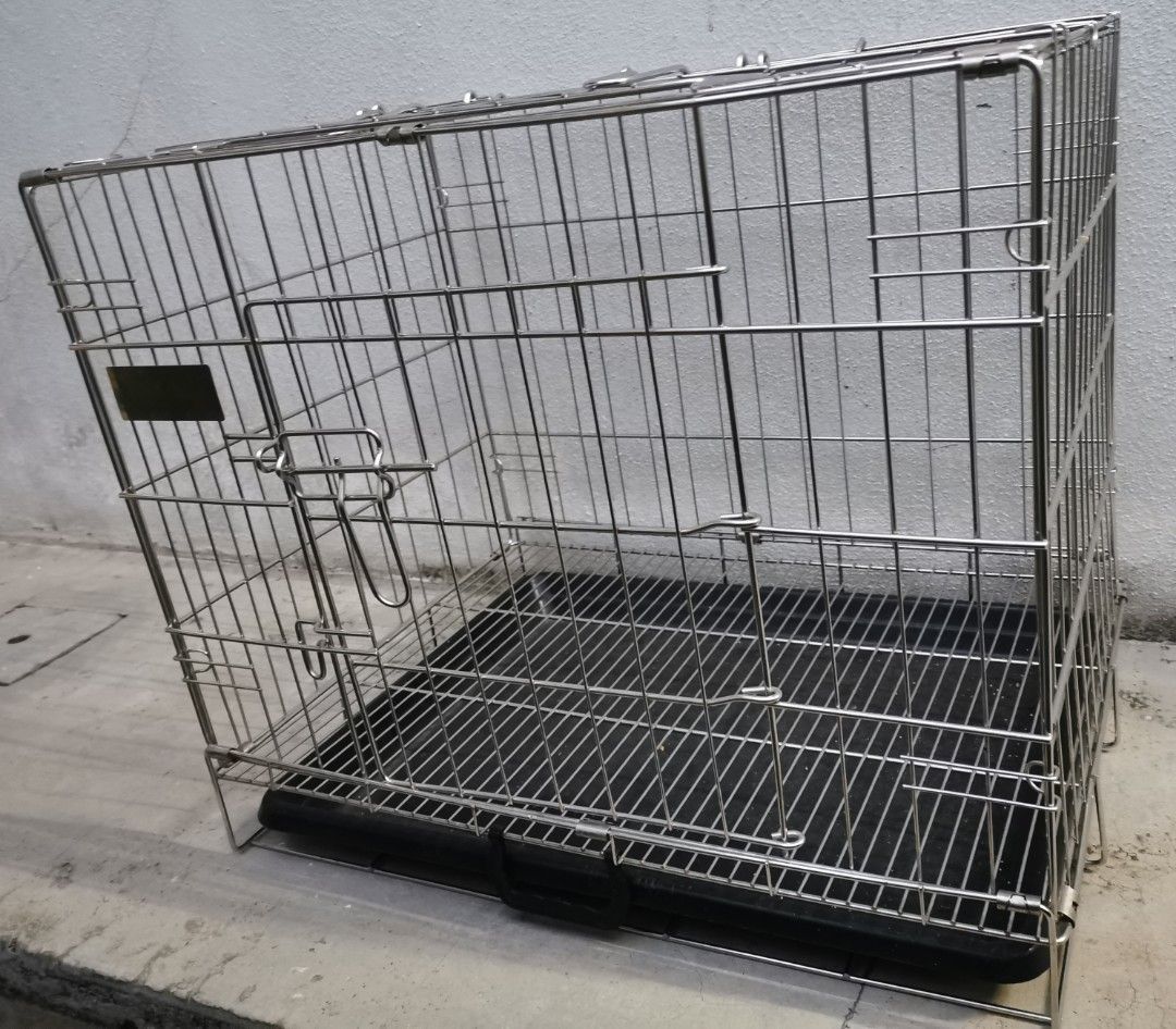 Stainless steel dog crates hot sale sale