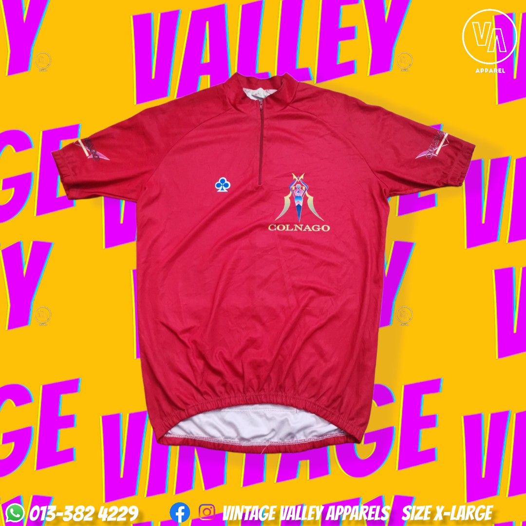 COLNAGO CYCLING JERSEY Men s Fashion Activewear on Carousell