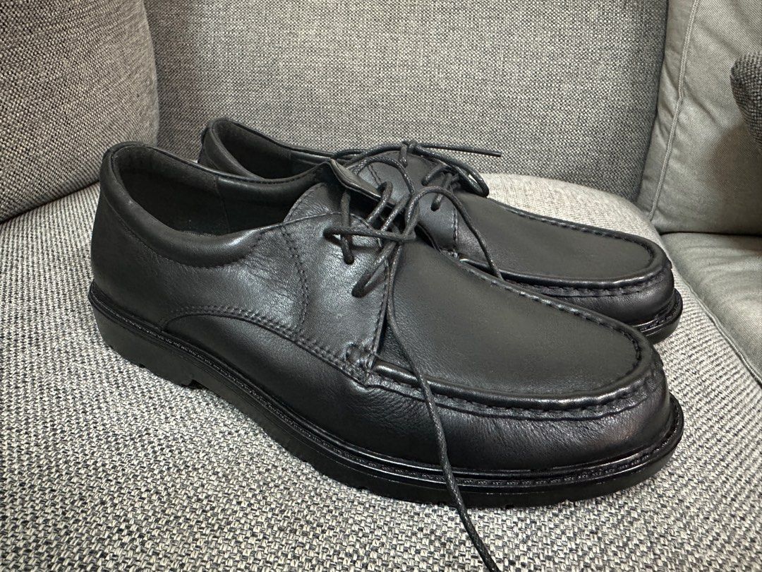 Mens comfy hotsell black shoes