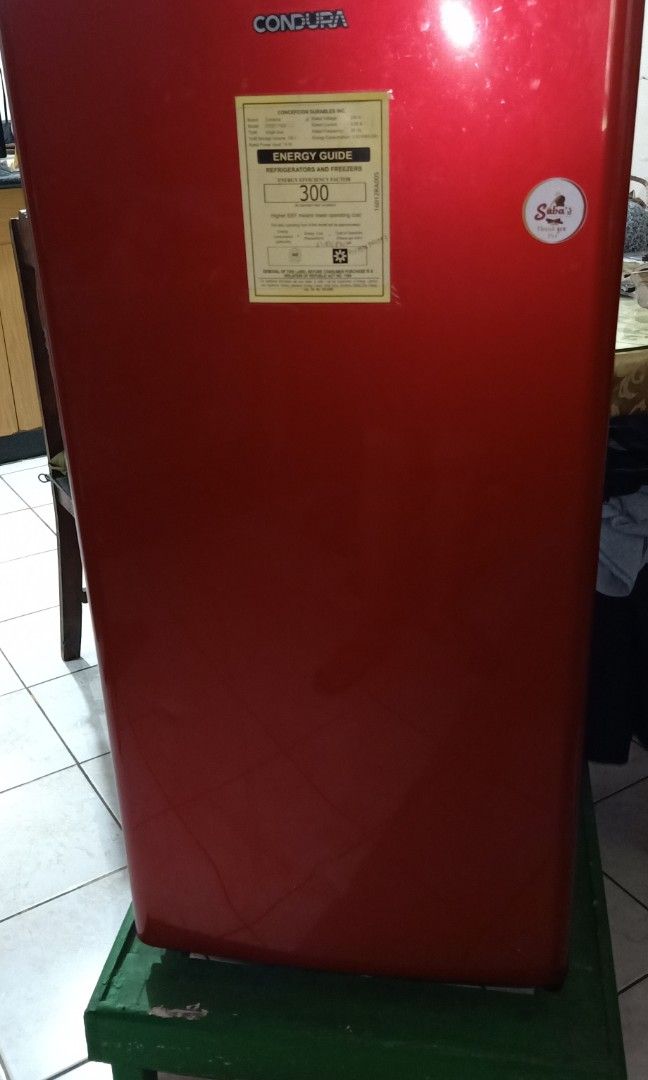 CONDURA REFRIGERATOR MODEL CSD171SA. SINGLE DOOR VERY GOOD CONDITION