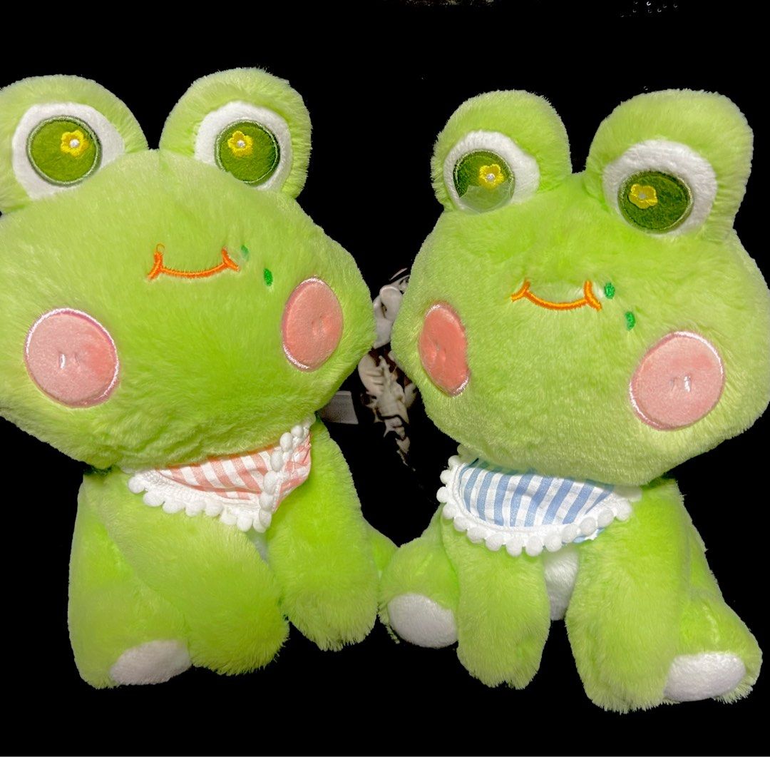 Frog and Toad Plush Keychain, Hobbies & Toys, Toys & Games on Carousell