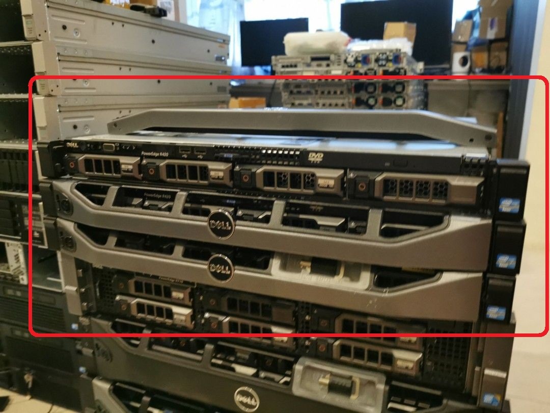 Dell R420 20-core 64gb 1U NAS server (low noise), Computers & Tech ...