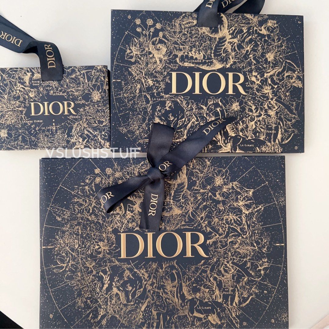 Dior Christmas Holiday 2022 Gift Box With Ribbon New!