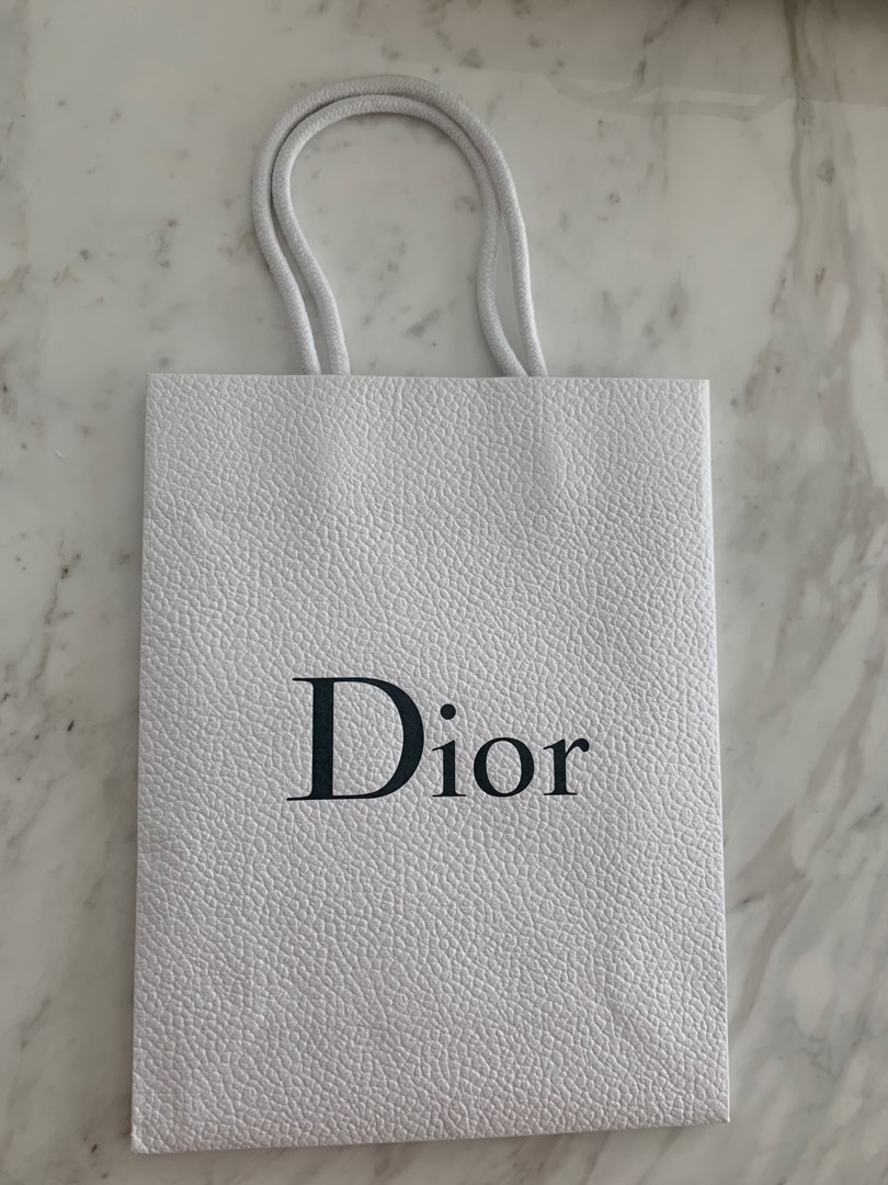 Dior paper bags, Luxury, Accessories on Carousell