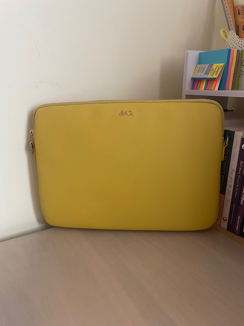 dUCk Yellow Laptop Bag, Computers & Tech, Parts & Accessories, Laptop