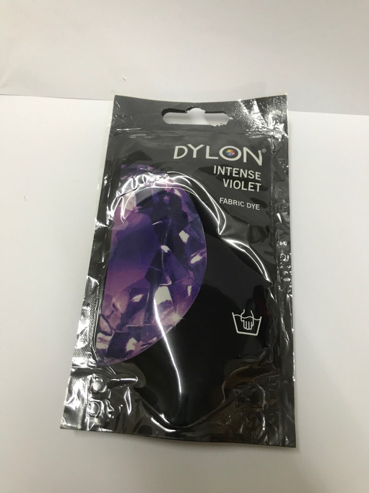 Dylon Fabric tie Dye Intense Violet craft art supplies Hobbies  Toys,  Stationery  Craft, Craft Supplies  Tools on Carousell