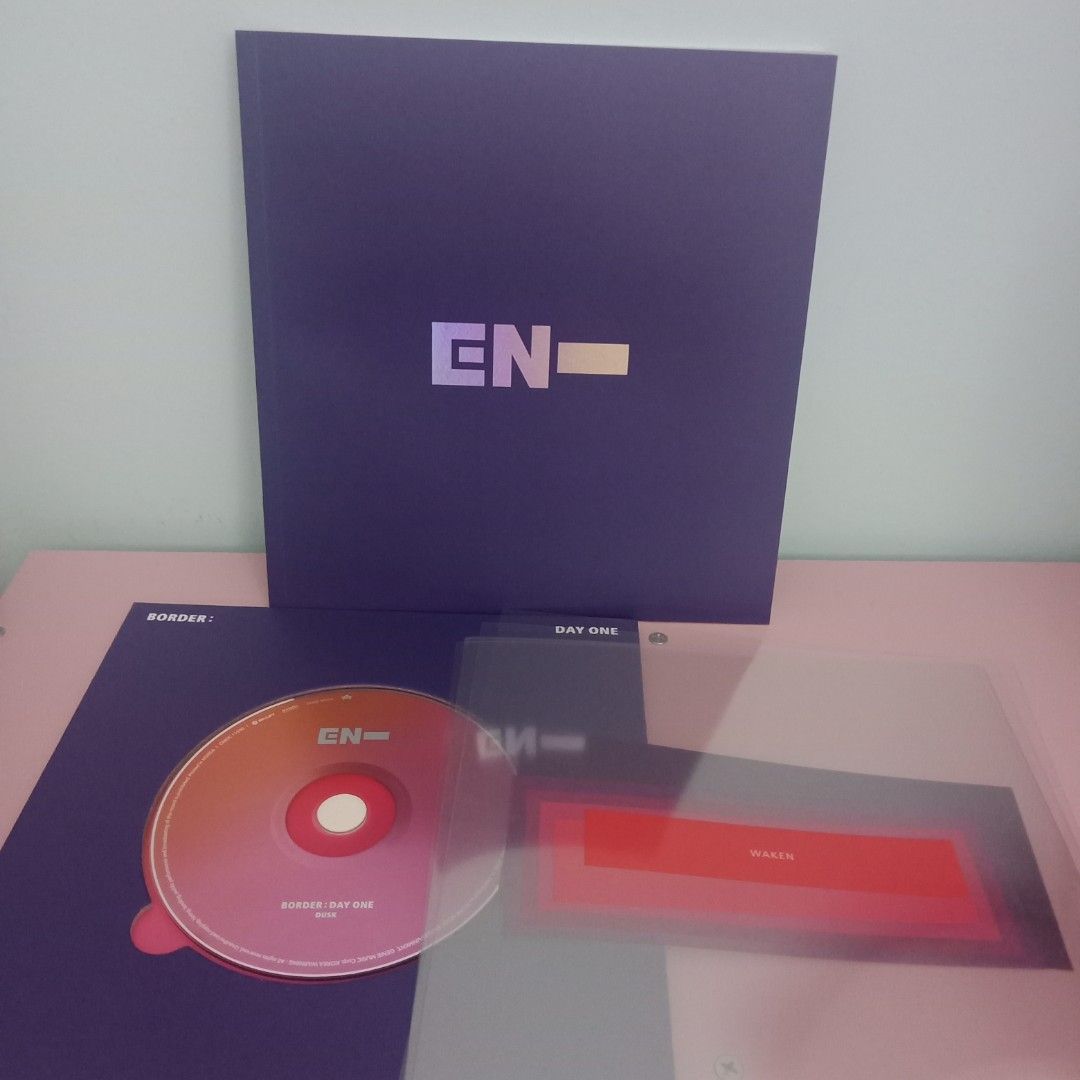 ENHYPEN BORDER DAY ONE DUSK ALBUM, Hobbies & Toys, Collectibles
