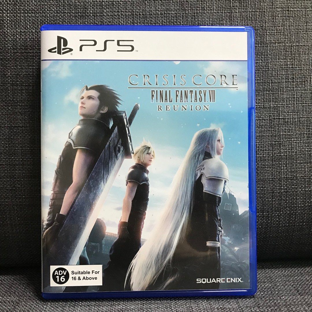 Final Fantasy 7 Reunion: Crisis Core, Video Gaming, Video Games ...
