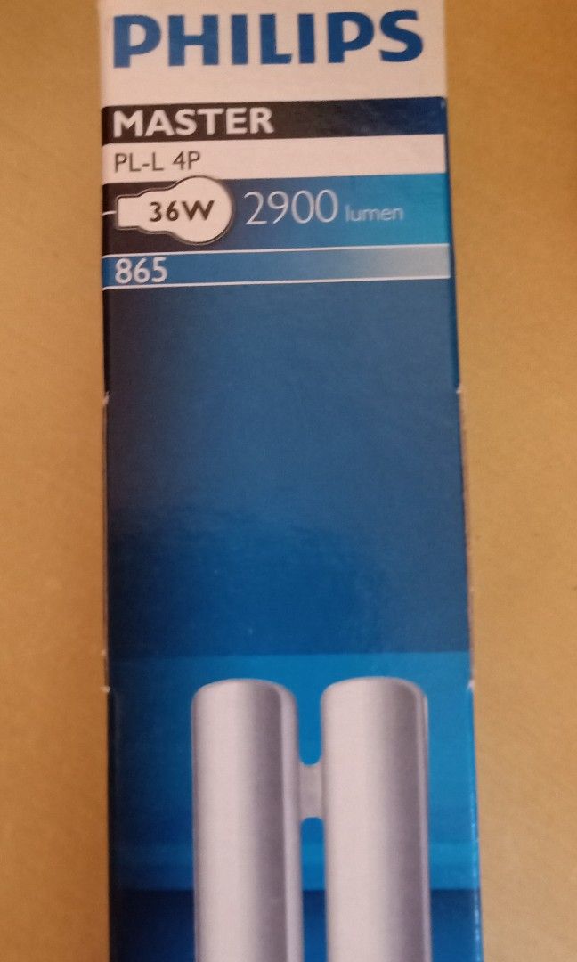 Master Pl Fluorescent lights Philips Master PL-L 4P 36W 865, TV & Home Appliances ...