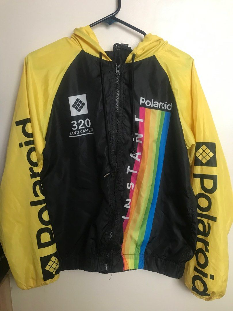 Forever 21 Polaroid Windbreaker Women s Fashion Coats Jackets