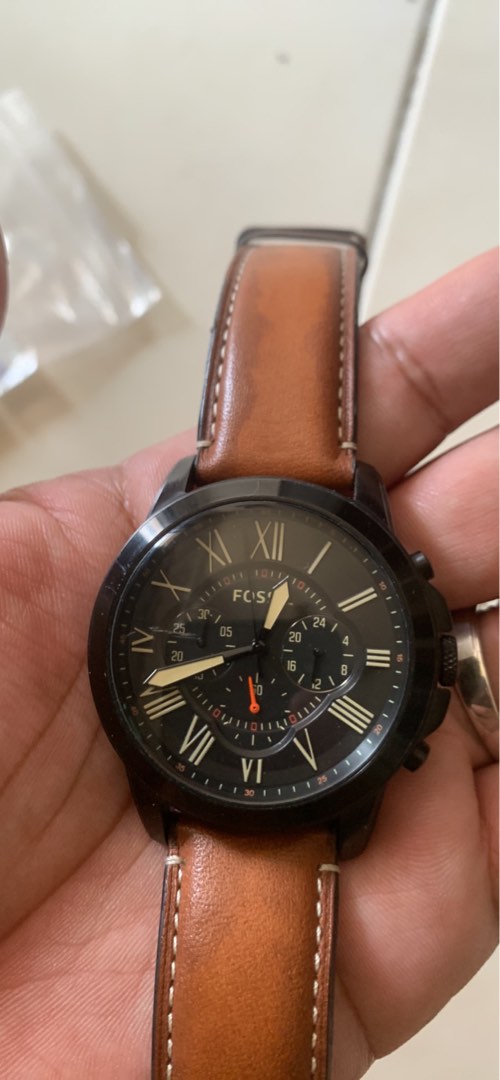 Fossil chronograph quartz watch Men s Fashion Watches