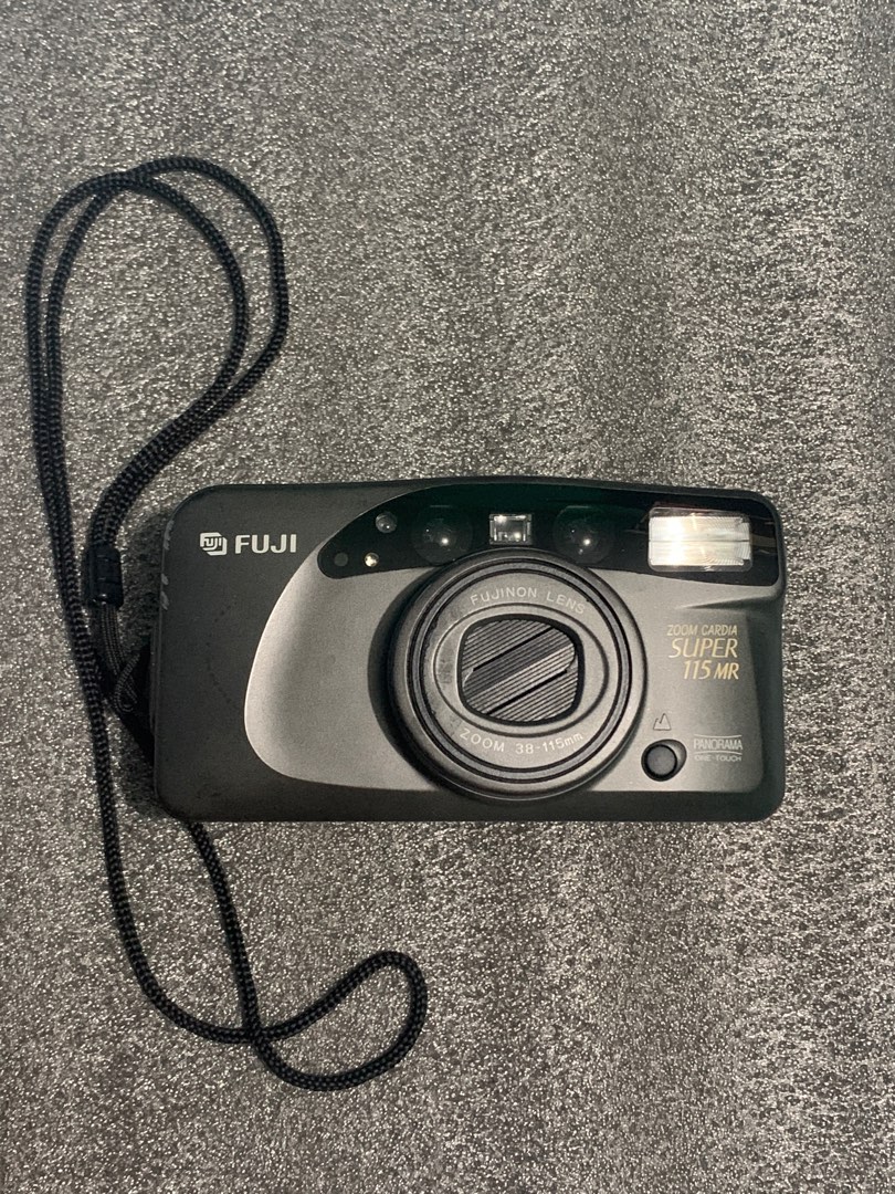 Fuji Zoom Cardia Super 115 Film Camera, Photography, Cameras on Carousell