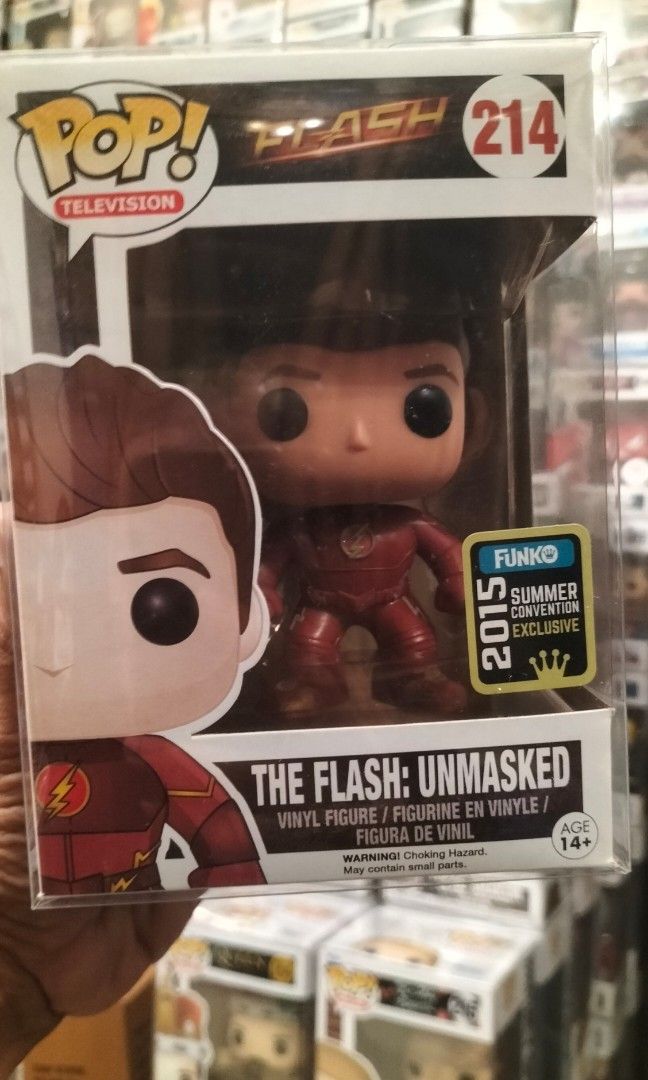 Funko pop the flash unmasked shop 214