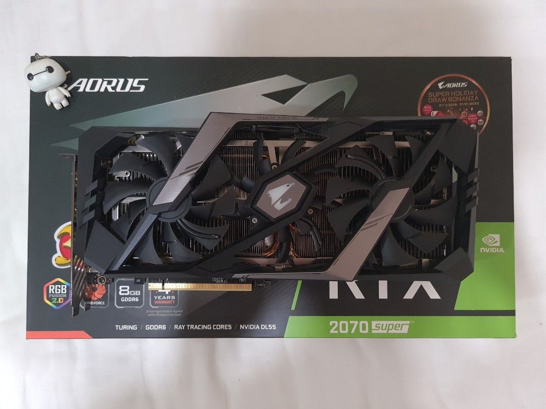 Gigabyte Aorus RTX 2070 Super 8GB