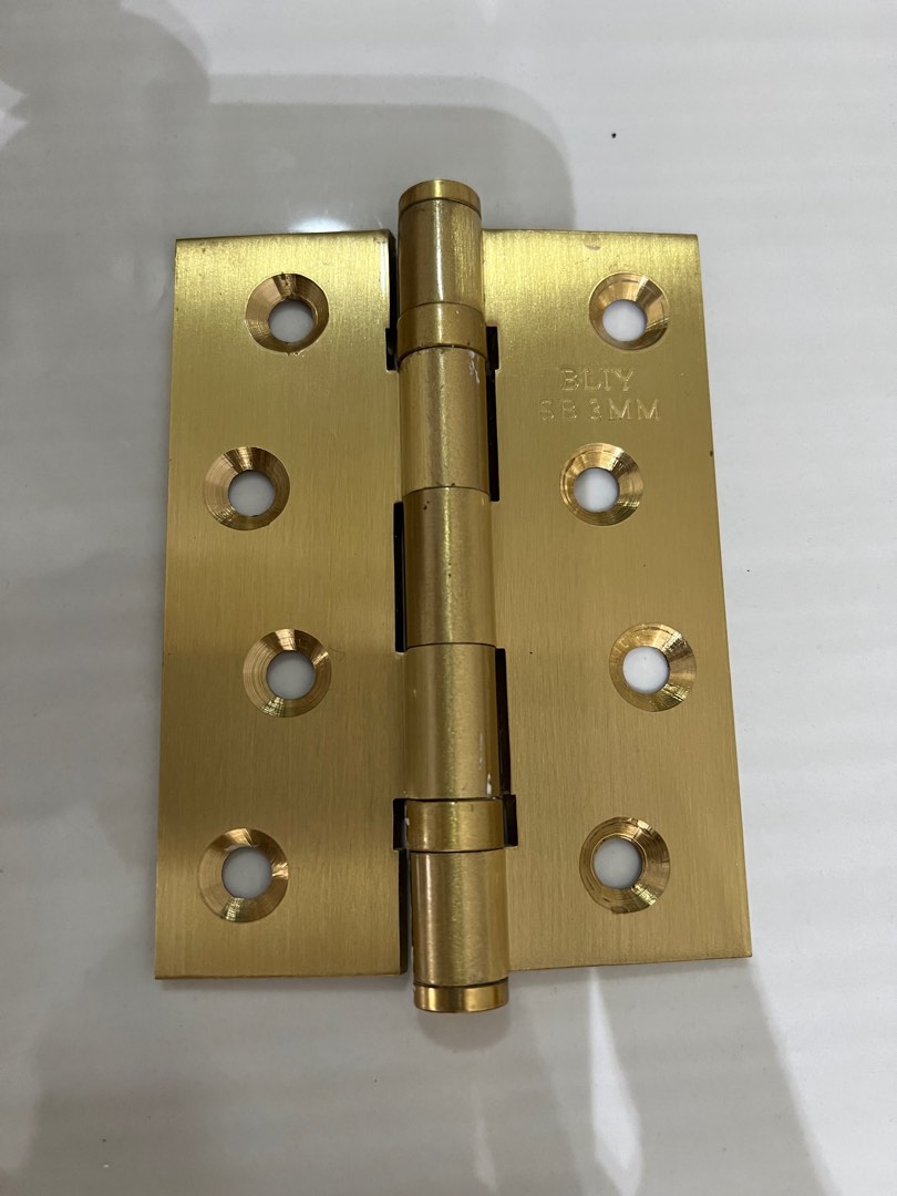 Gold Door Hinges, Furniture & Home Living, Home Improvement