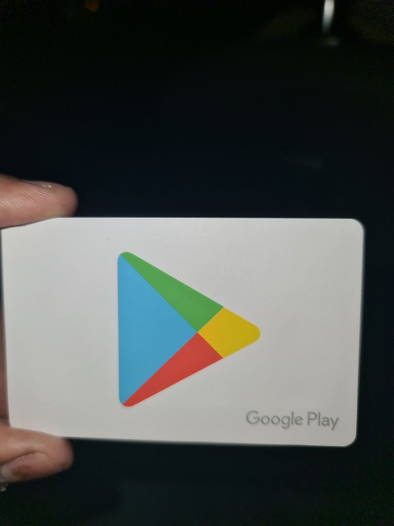 Google Play Rm50 Gift Card, Tickets & Vouchers, Vouchers On Carousell
