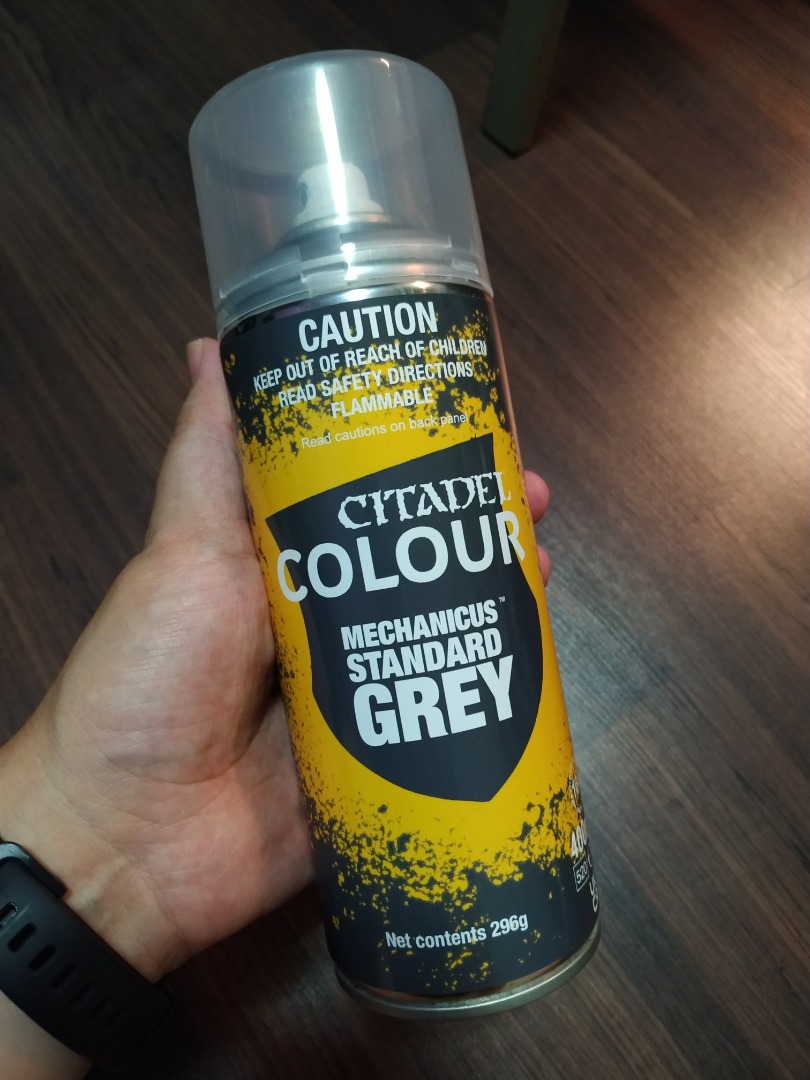 GW spray can mechanicus standard grey, Hobbies & Toys, Stationery