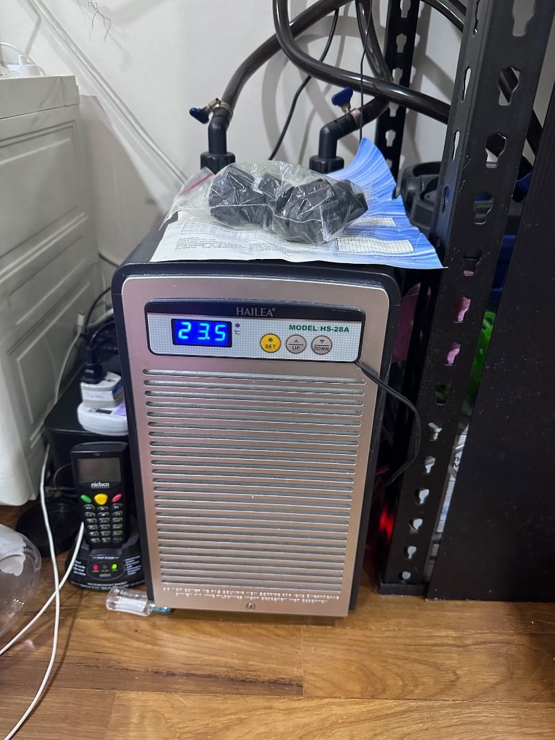 Hailea HS28A Aquarium Chiller with External Probe, Pet Supplies, Homes