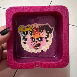 CLEARANCE ‼️ handmade resin powerpuff girls ashtray
