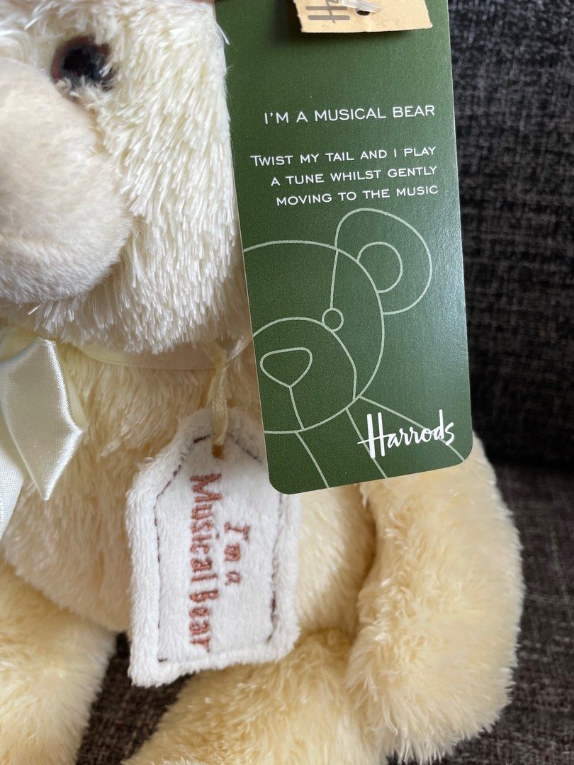 Harrods Musical Bear