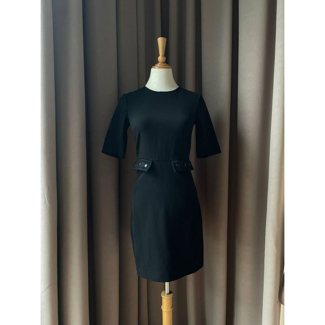 H M Work Shift Dress in Black Women s Fashion Dresses Sets