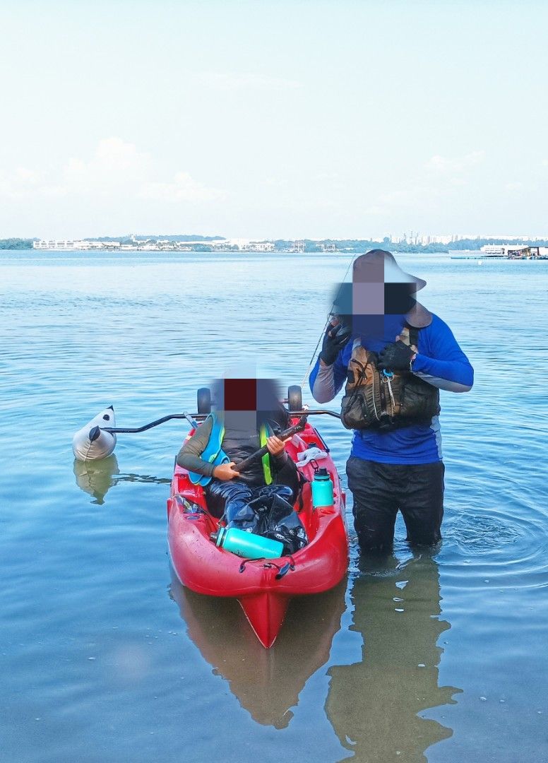 Hobie Tandem Outfitter Kayak, Sports Equipment, Fishing on Carousell