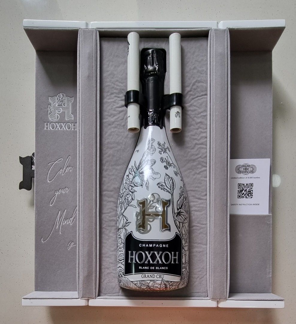 Grand Cru - 75CL - Luminous champagne bottle – HOXXOH