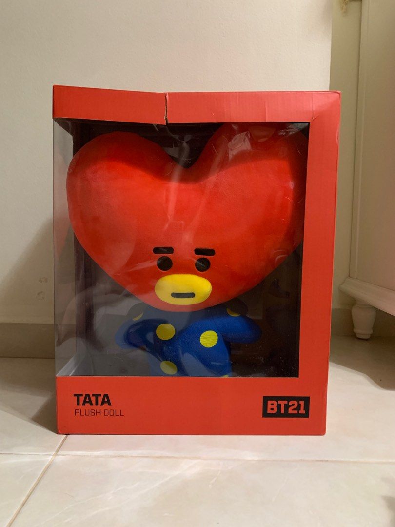 Huge BT21 Tata Plush Doll Hobbies Toys Toys Games on Carousell