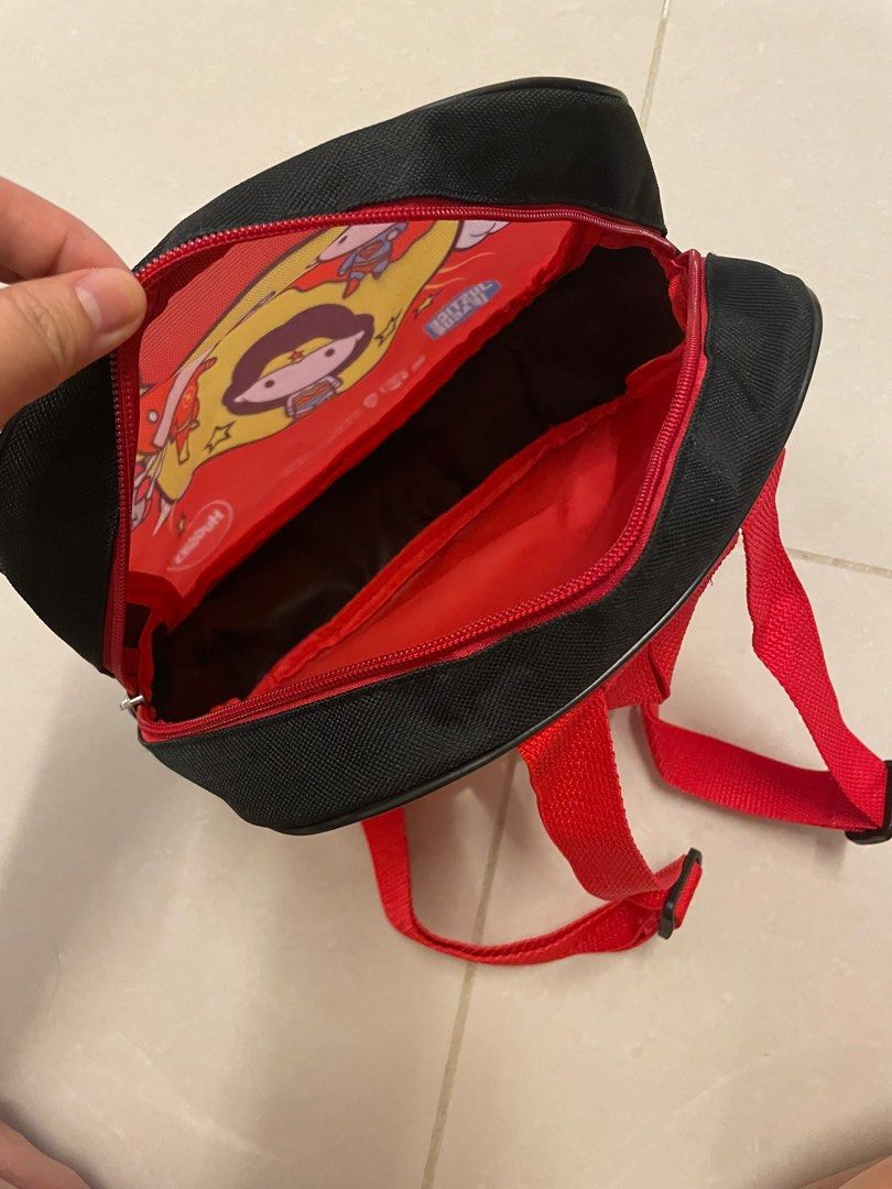 Huggies Justice League kids bag ( free gift included tsumtsum