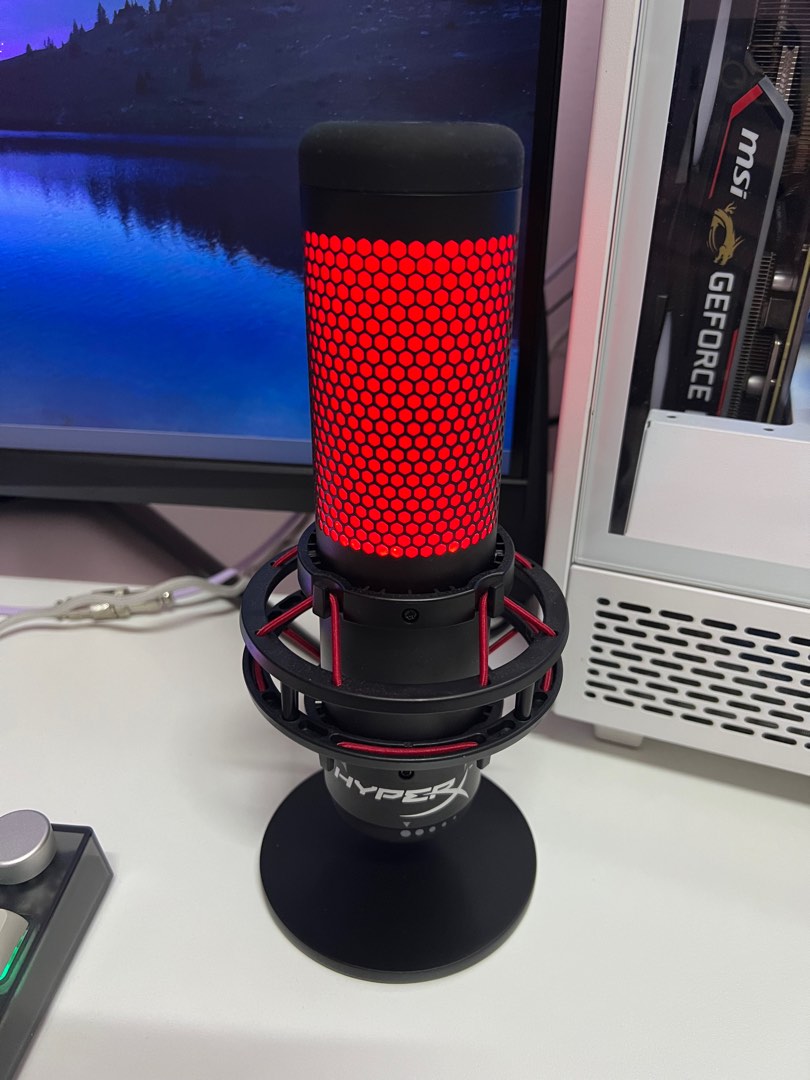 HyperX Quadcast, Computers & Tech, Parts & Accessories, Other Accessories on Carousell